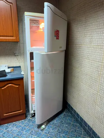 Used White Top-Freezer Refrigerator - Good Working Condition