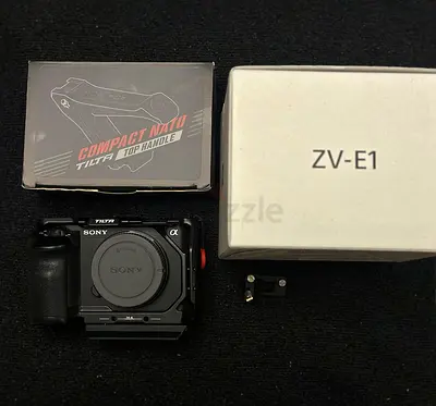 Sony ZV E1 Full-Frame + Tilta Cage | UAE TDRA Version | Like New