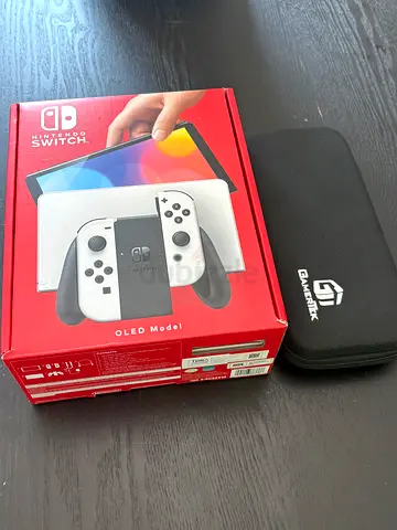 Nintendo Switch OLED with Carry Case - Boxed