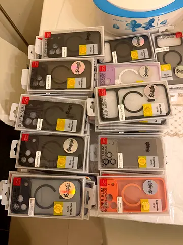 New packaged mobile phone cases (multiple) - unused