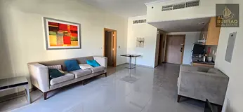 Fully furnished 1bhk with 2 balconies/ prime location