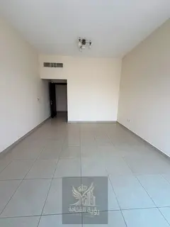 For annual rent in Al Khan, 3 bedrooms and living room with open view, 4 bathrooms, 3 master bedroom