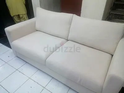 Comfortable Cream 2-Seater Sofa-bed vimle IKEA