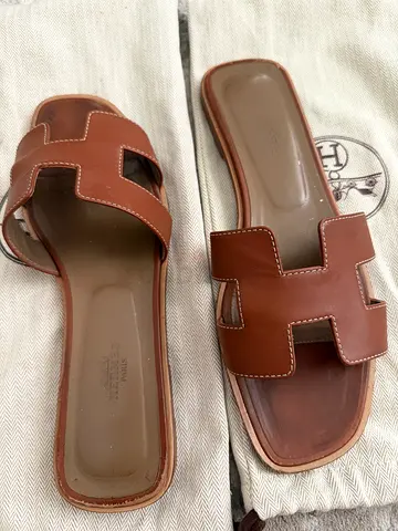 Authentic Oran Hermes Slippers