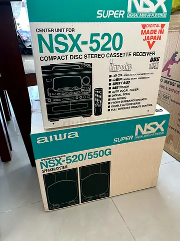 Brand New Vintage Aiwa CD and Cassette Player