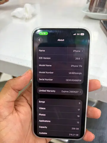 iPhone 17E 256GB - Good Condition, Unlocked