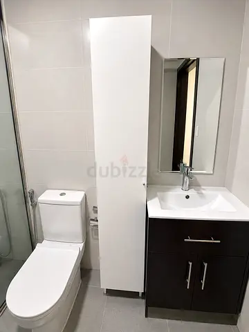 Slim closet perfect for bathroom