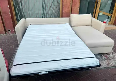 L shape sofa bed with storage