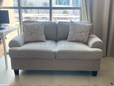 Light Beiged Home Box 2-seater sofa in very good condition