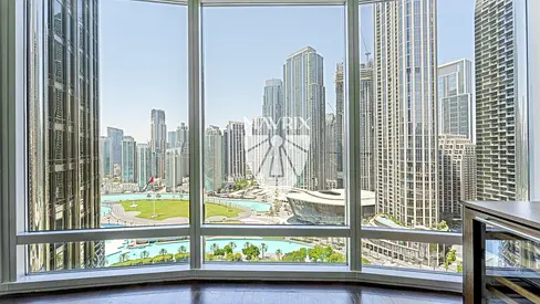 High Floor | Partial Fountain View | Unfurnished