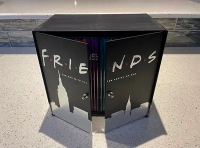 Friends SUPER RARE 1/1 DVD Box Set TV Show - ALL seasons (899 AED)