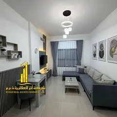 Luxury apartment, One bedroom and a hall, Open view, Fully furnished new, Fully equipped kitchen, Al