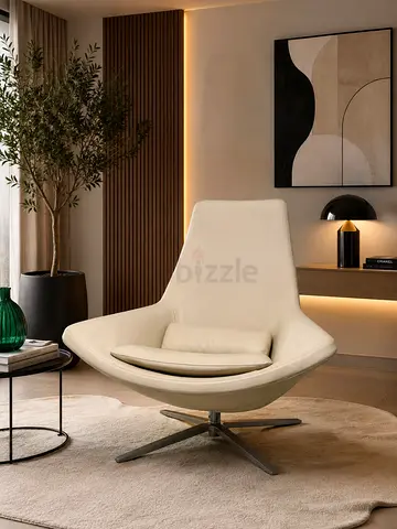 B&B Italia Metropolitan Designer Swivel Lounge Armchair Manufacturer: B&B Italia | Designer: Jeffrey