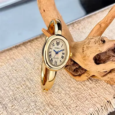 Timeless L’ovale Gold Watch