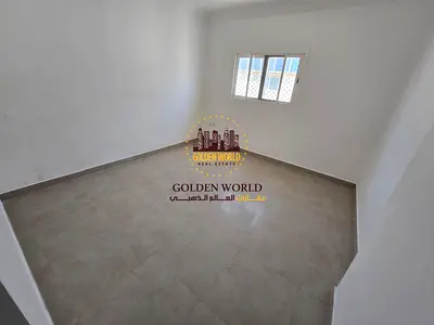 1-Bedroom Apartment for Rent in Al Majaz 2, Al Wahda Street, with No Commission. Master Bedroom, 2 Bathrooms, Side View, Nice Finishing. Rent: AED 35K