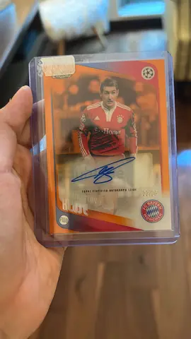 Signed Bayern Munich Football Trading Card in Protective Case