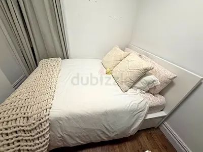 Ikea King Size Bed With Ikea Mattress 180x200cm