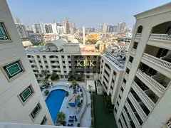 1BR Apartment | Plaza Residences B | Balcony & Pool View | Unfurnished