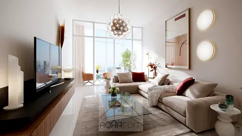 High-Floor 1BR | Al Habtoor Tower | Multiple Skyline & Sea Views | Furnished