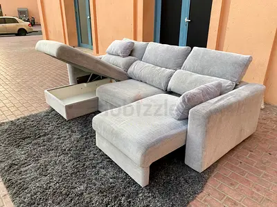 IKEA _ eskelstuna L shape sofa bed