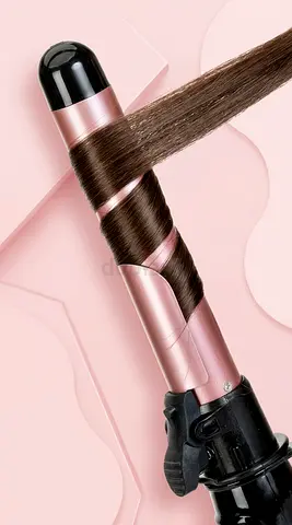 Smart Auto Hair Curler – 28mm Ceramic Tourmaline Rotating Wand