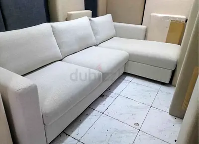 Modern Grey L-Shaped Corner Sofa bed vimle