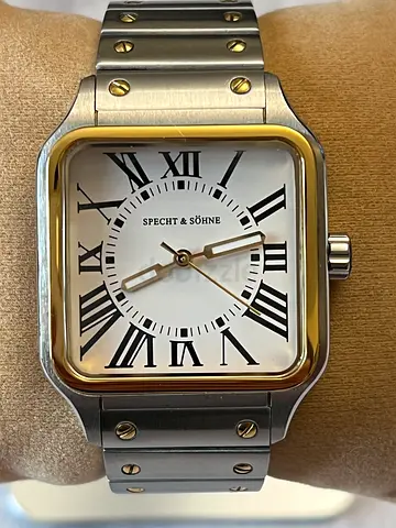 Specht & Sohne Santos 34mm Luxury Automatic Watch