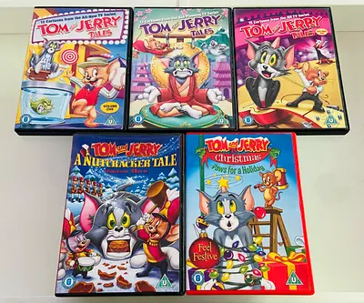 5 Tom and Jerry DVD’s
