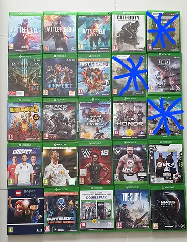 Xbox One Game - Battlefield, Call of Duty, FIFA, Hogwarts, More