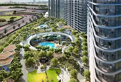 Serene Pool View | Premium | Fully Furnished
