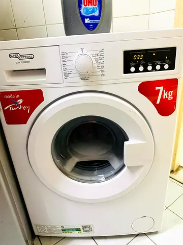 7kg Super General Front Load Washing Machine - Good Working Condition