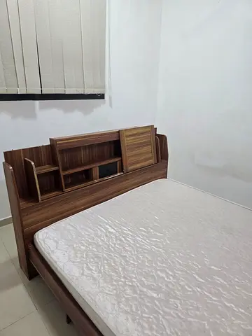 Free lightly used brown bed
