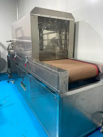 Compact UV-C Ultraviolet Disinfection Tunnel with Conveyor
