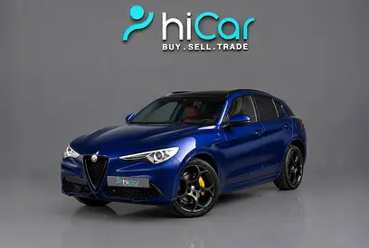 AED 1,915 P.M • 0% Downpayment • Alfa Romeo Stelvio Veloce • Agency Warranty And Service Contract