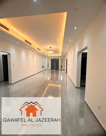 LUXURY &MODERN VILLA IN AL KHAWANEEJ SECOND 5bedrooms 1 halls 1 living 1 dining 1 kitchen garden maids room store laundry parking kids play area driver room very nice location. near to last exit and Q