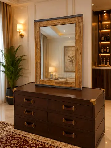 Solid wood Mirror