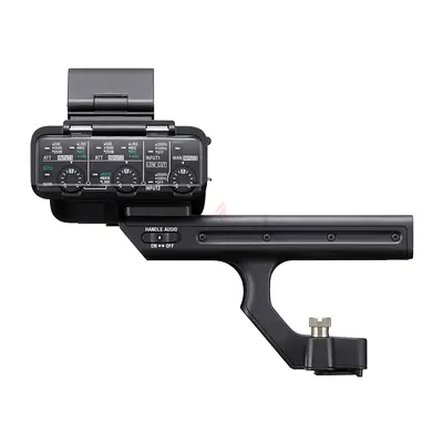 Sony XLR Handle Unit with Integrated Audio Mixer/Controller (Accessory)