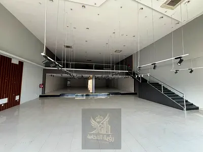 Showroom for Rent in Industrial Area 4 Directly on the Main Road Fully Equipped with 2 Floors AC Cameras Bathroom Kitchen and Payment in 6 Installment