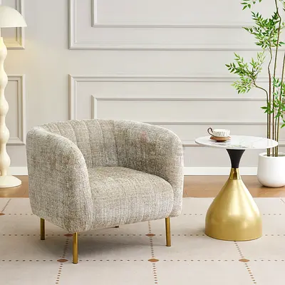 Fabric Accent Sofa Chair