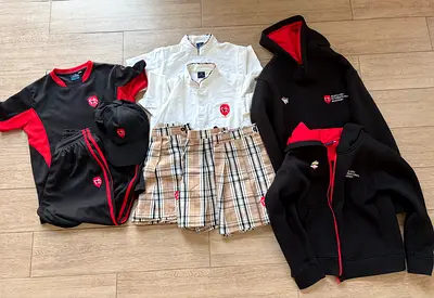 Scholars international academy Sha School Uniforms Bundle - Shirts, Hoodies, Tracksuit, Skirts & Cap