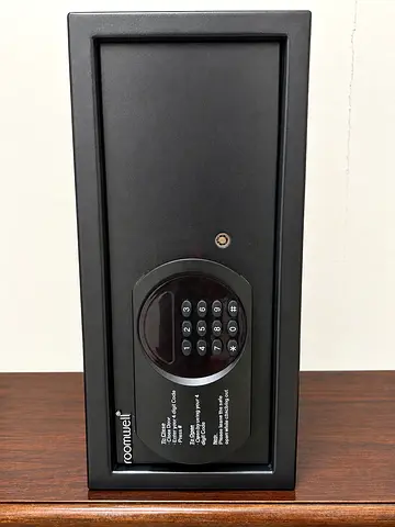 Compact Electronic Home Safe with Digital Keypad