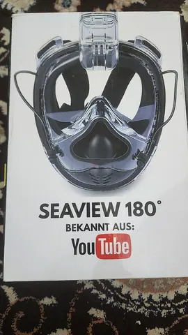 Seaview 180° Full Face Snorkel Mask - Unworn/Good Condition