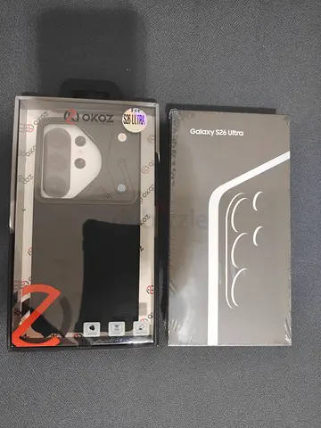 Galaxy S26 Ultra Dual SIM Black 12GB RAM 256GB 5G - International Version (Sealed Pack) + Free case
