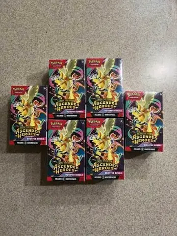 Pokemon TCG: Ascended Heroes Booster Boxes (6x Booster Packs)