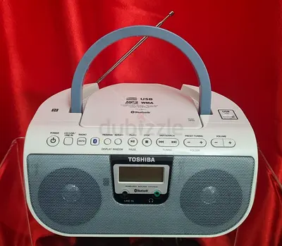 Toshiba Portable CD/Radio Boombox with Bluetooth & USB
