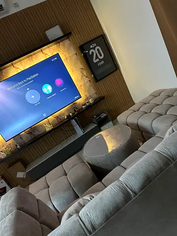 5 seater fabric sofa right  corner