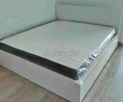 IKEA malam bed with mattress King size bed