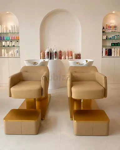 Salon hair washing chair