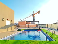 SPACIOUS 3 + STORE ROOM APARTMENT WITH ALL ROOMS MASTER,CLOSED KITCHEN HAVING GYM,SWIMMING POOL AND