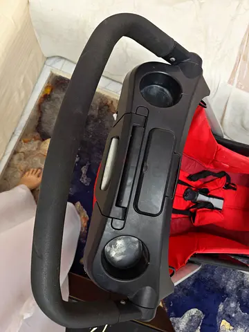 Stroller snack tray with cup holders (fits standard strollers)